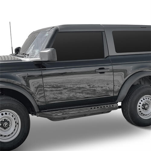 Load image into Gallery viewer, Wheel To Wheel Running Boards Side Steps For 2021-2023 Ford Bronco 2-Door - Hooke Road b8926s 6
