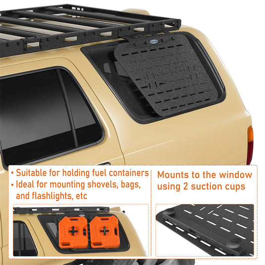 Hooke Road Window Exterior MOLLE Storage Panel for 1990-1995 Toyota 4Runner b9707s 5