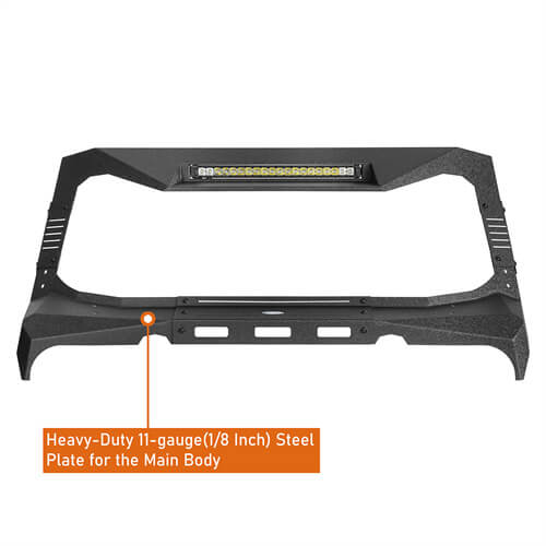 Jeep Wrangler JK Madmax Windshield Frame Cover Visor/Cowl 4x4 Jeep Parts - Hooke Road b2090s 14