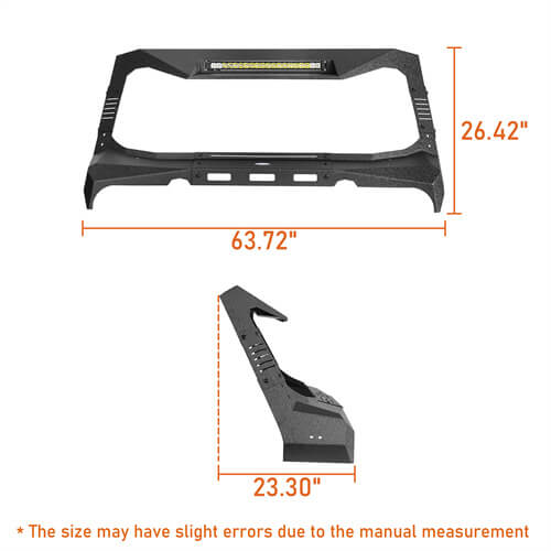 Jeep Wrangler JK Madmax Windshield Frame Cover Visor/Cowl 4x4 Jeep Parts - Hooke Road b2090s 17