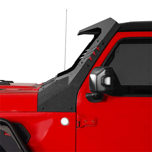 Jeep Wrangler JL & Gladiator JT Madmax Windshield Frame Cover Visor/Cowl 4x4 Jeep Parts - Hooke Road b3058s 8