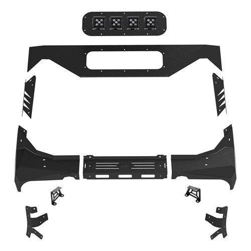 Windshield Frame Cover Visor Roof Sun Visor Cowl Body Armor(07-18 Jeep Wrangler JK) - Hooke Road