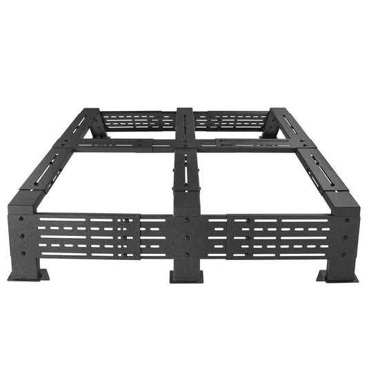 12.2" High Overland Bed Rack Fits Toyota Tacoma & Tundra - Hooke Road b9907s 13