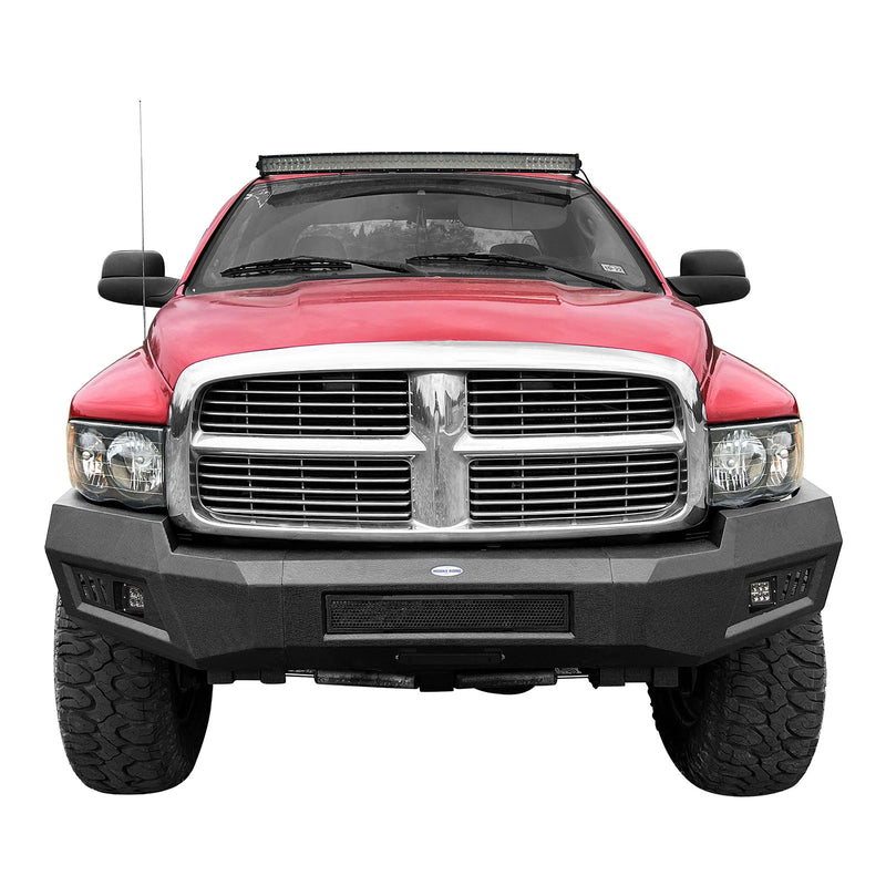 Load image into Gallery viewer, 2003-2005 Dodge Ram 2500 HR Ⅱ Steel Front Bumper Replacement(Excluding Diesel Models) - Hooke Road
