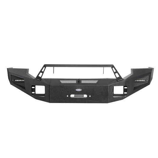 2005-2007 Ford F-250 Discovery Ⅰ Offroad Front Bumper w/ Winch Plate BXG.8502 4