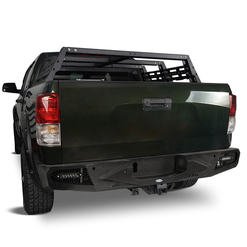 Load image into Gallery viewer, Toyota Tundra Reap Rear Bumper Replacement Textured Black fit for  2007-2013 toyota tundra bxg5210 3

