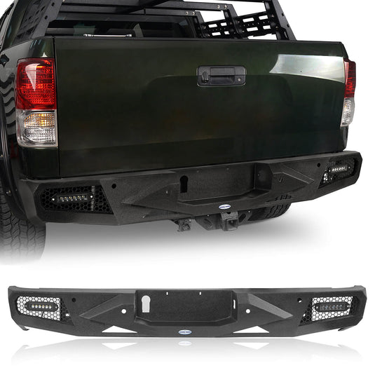 Toyota Tundra Reap Rear Bumper Replacement Textured Black fit for  2007-2013 toyota tundra bxg5210 7
