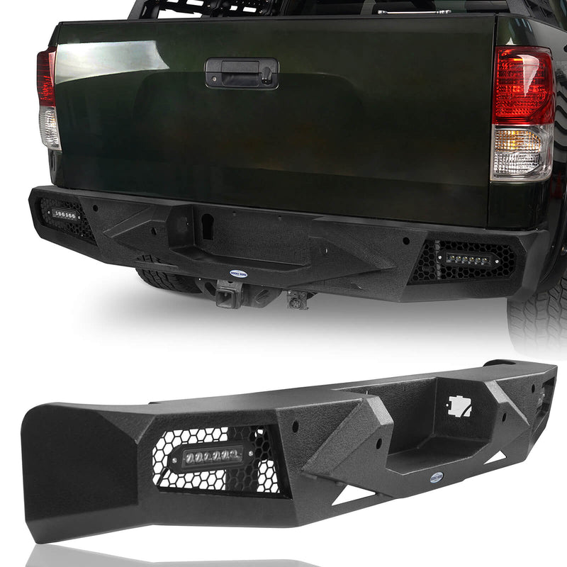 Load image into Gallery viewer, Toyota Tundra Reap Rear Bumper Replacement Textured Black fit for  2007-2013 toyota tundra bxg5210 8
