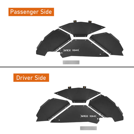 2007-2018 Jeep Wrangler JK “SINCE 1941” Rear Wheel Well Liners BXG.2068-S 6