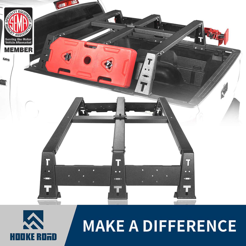 Load image into Gallery viewer, HookeRoad Roof Rack / Bed Rack / Roll Bar Bed Rack for 2014-2021 Toyota Tundra b5004+b5005+b5006 28
