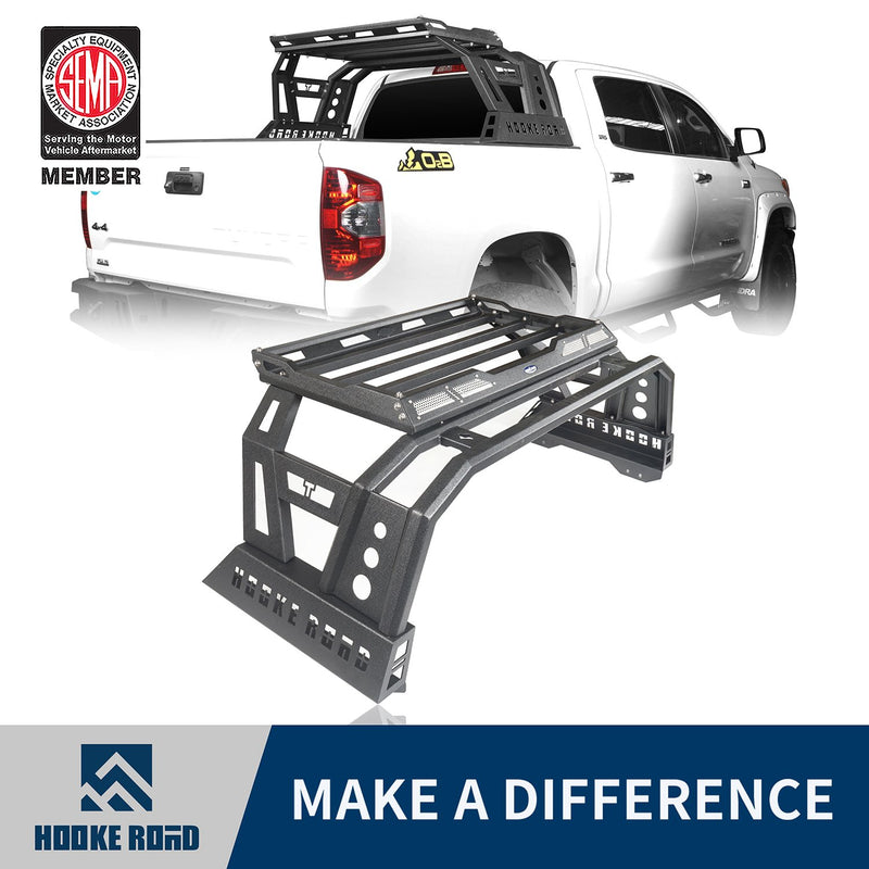 Load image into Gallery viewer, HookeRoad Roof Rack / Bed Rack / Roll Bar Bed Rack for 2014-2021 Toyota Tundra b5004+b5005+b5006 29
