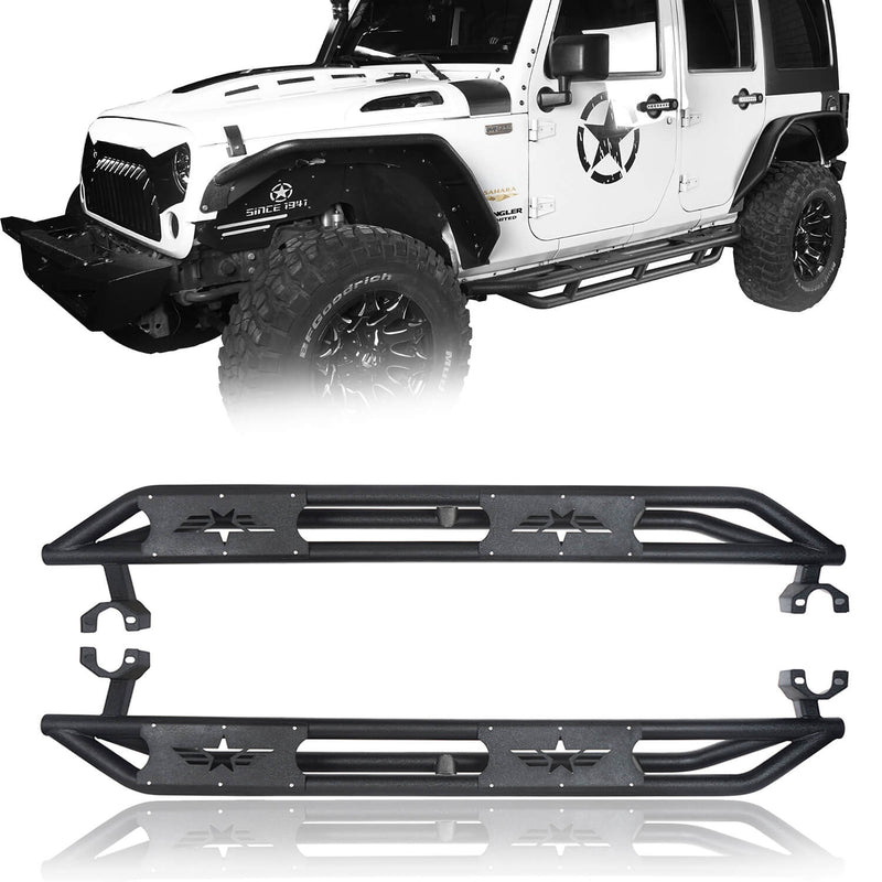Load image into Gallery viewer, Jeep JK 4 Door Jeep Side Steps Jeep for 2007-2018 Jeep Wrangler JK bxg2026-1 2
