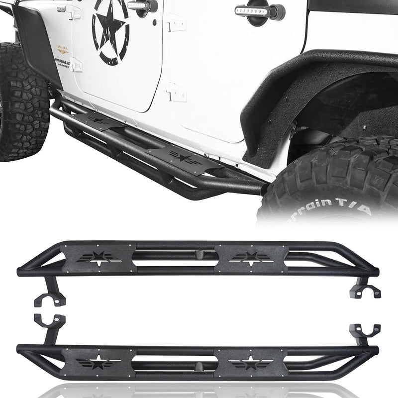 Load image into Gallery viewer, Jeep JK 4 Door Jeep Side Steps Jeep for 2007-2018 Jeep Wrangler JK bxg2026-1 3
