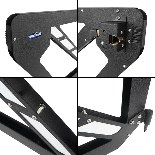 Hooke Road Trail Doors Half Doors w/Mirrors(07-18 Jeep Wrangler JK 4-Door)