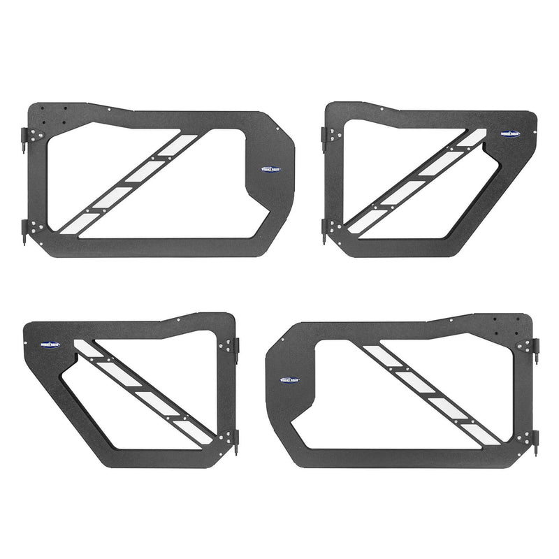 Load image into Gallery viewer, Hooke Road Trail Doors Half Doors w/Mirrors(07-18 Jeep Wrangler JK 4-Door)
