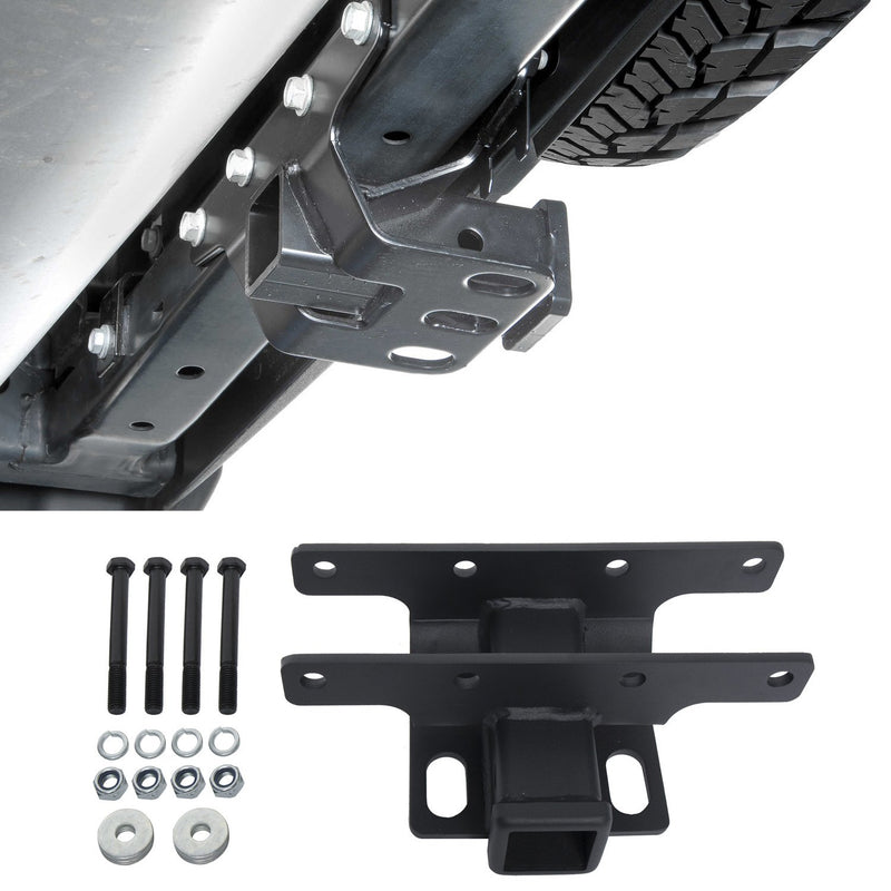 Load image into Gallery viewer, Hooke Road Opar Hitch with Built-in Receiver for 2007-2018 Wrangler JK u-Box 2
