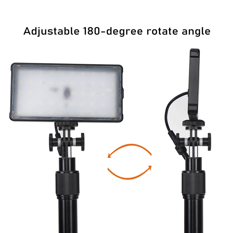 Load image into Gallery viewer, Hooke Road Outdoor LED Light Height Adjustable Camping Lamp with Pole System
