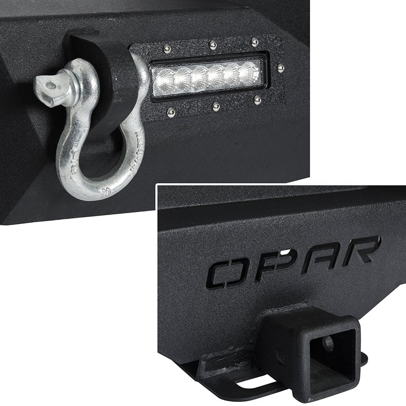 Load image into Gallery viewer, Hooke Road Opar Hitch with Built-in Receiver for 2007-2018 Wrangler JK u-Box 8
