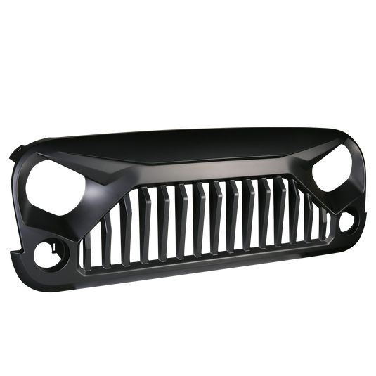 Hooke Road Opar Front Gladiator Grille Vander Grill for 2007-2018 Jeep Wrangler JK u-Box 4