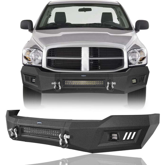 Hooke Road Ram 1500 Front & Rear Bumper Combo(06-08 Ram 1500)