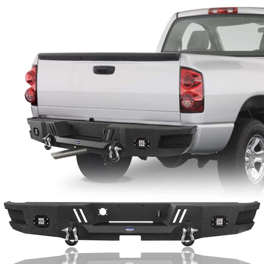 Hooke Road Ram 1500 Front & Rear Bumper Combo(06-08 Ram 1500)