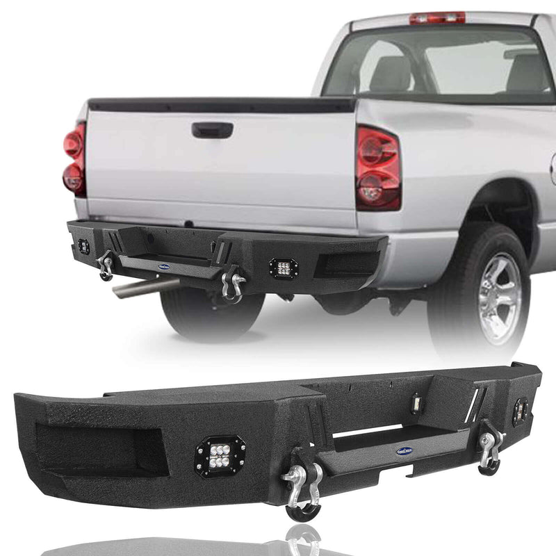 Load image into Gallery viewer, Hooke Road Ram 1500 Front &amp; Rear Bumper Combo(06-08 Ram 1500)
