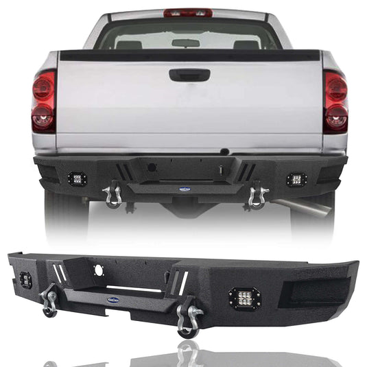 Hooke Road Ram 1500 Front & Rear Bumper Combo(06-08 Ram 1500)