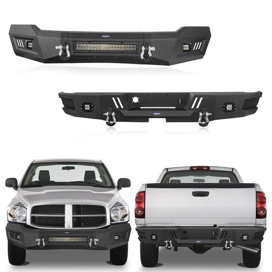 Hooke Road Ram 1500 Front & Rear Bumper Combo(06-08 Ram 1500)