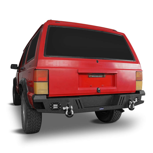 Jeep Cherokee XJ Rear Bumper XJ Rear Bumper with LED Floodlights for Jeep Cherokee BXG9031 5