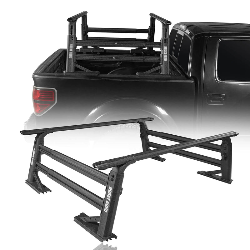 Load image into Gallery viewer, HookeRoad Truck Bed Cargo Rack Truck Ladder Rack for Most Commom Truck w/o Factory Utility Tracks  5
