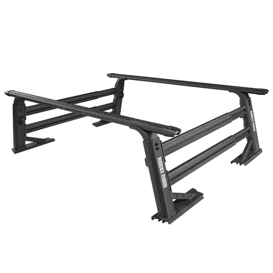 HookeRoad Truck Bed Cargo Rack Truck Ladder Rack for Toyota And Nissan Trucks w/ Factory Utility Tracks 9