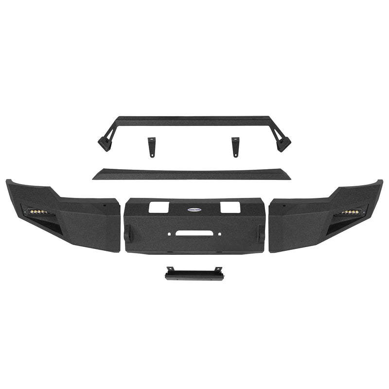 Load image into Gallery viewer, Aftermarket 20-23 GMC Sierra 2500HD Front Bumper with Winch Plate b9201 12
