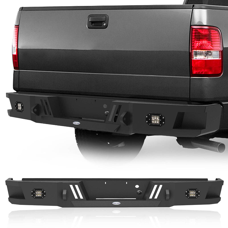 Load image into Gallery viewer, Aftermarket Ford 2006-2008 F-150 HR Rear Bumper Replacement  b8003 2
