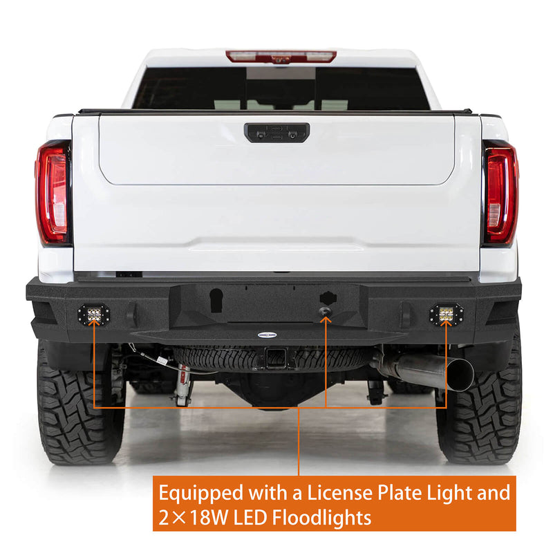 Load image into Gallery viewer, Aftermarket 20-23 GMC Sierra 2500HD Discovery Rear Bumper  b9203 4
