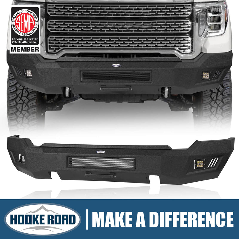 Load image into Gallery viewer, Aftermarket 20-23 GMC Sierra 2500HD front bumper cover - Hooke Road b9200 1
