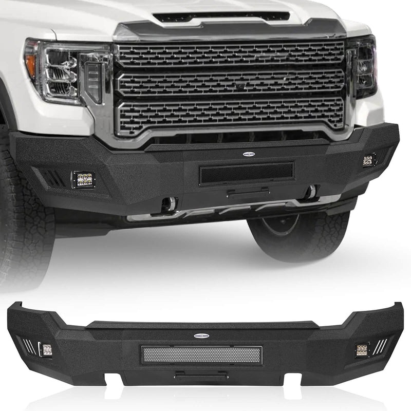 Load image into Gallery viewer, Aftermarket 20-23 GMC Sierra 2500HD front bumper cover - Hooke Road b9200 2
