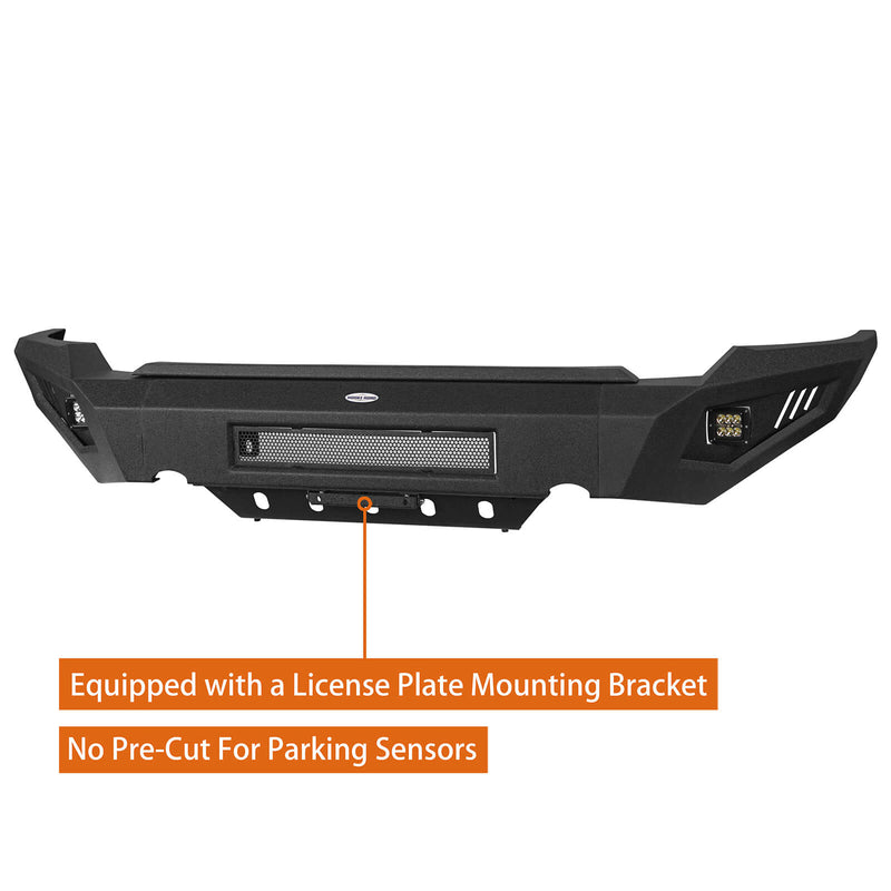 Load image into Gallery viewer, Aftermarket 20-23 GMC Sierra 2500HD Front Bumper Guard Protector  b9202 9

