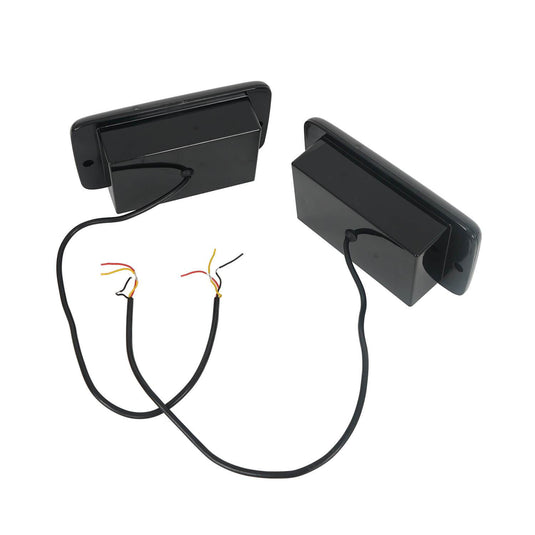 Hooke Road LED Turn Signal Lights – Pair For 1997-2006 Jeep Wrangler TJ (Smoked)