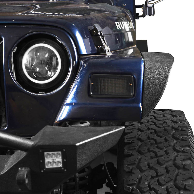 Load image into Gallery viewer, Hooke Road Amber/White Turn Signals 12V Upgraded version(97-06 Jeep Wrangler TJ)
