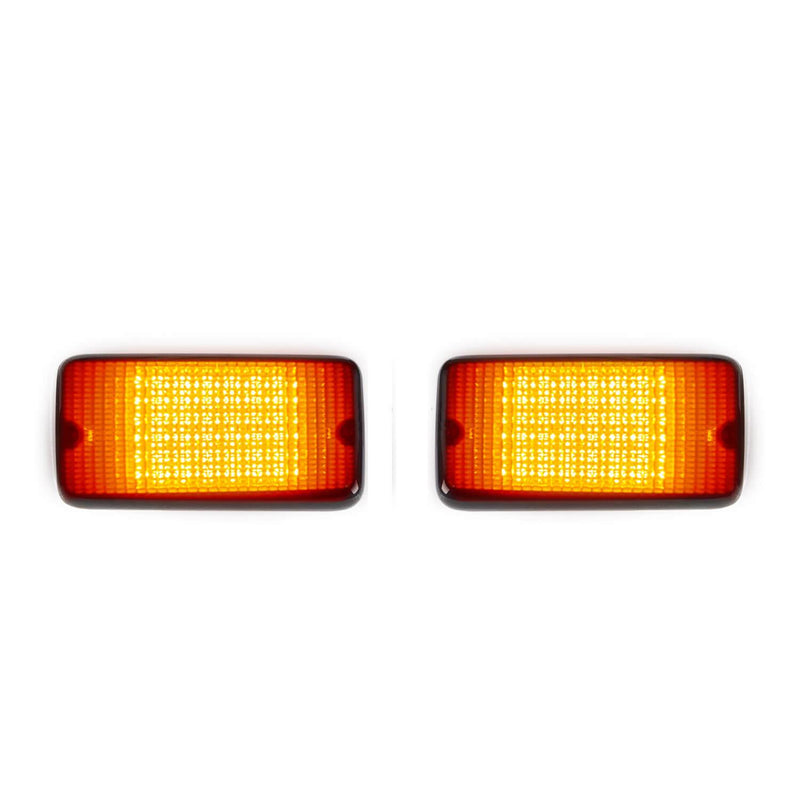 Load image into Gallery viewer, Hooke Road Amber/White Turn Signals 12V Upgraded version(97-06 Jeep Wrangler TJ)

