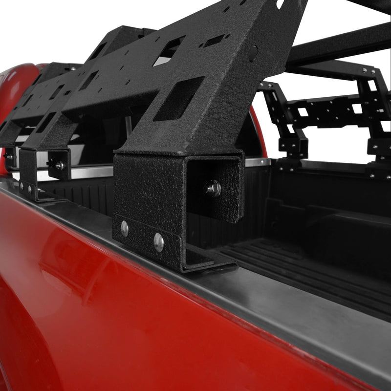 Load image into Gallery viewer, Bed Rack Tonneau Adapters Mounting Brackets (05-21 2nd 3rd Gen Toyota Tacoma) - HookeRoad

