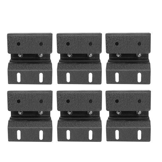 Bed Rack Tonneau Adapters Mounting Brackets (05-21 Toyota Tacoma) - HookeRoad TKM.10022 9