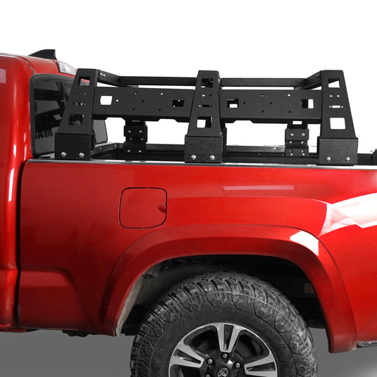 Bed Rack Tonneau Adapters Mounting Brackets (05-23 2nd 3rd Gen Toyota Tacoma) - HookeRoad