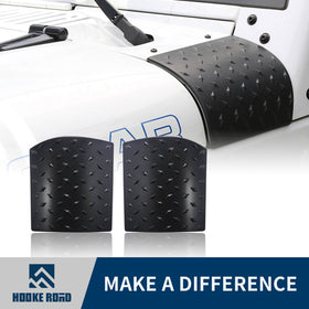 Hooke Road Opar Cowl Body Armor Side Guards for 2007-2018 Jeep Wrangler JK Jeep Wrangler Interior u-Box offroad 1