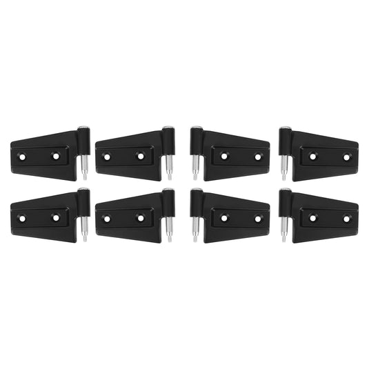 Black Door Hinge Kit Replacement (07-18 Jeep Wrangler JK) - HookeRoad MMR.20089 7