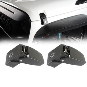 Hooke Road Jeep JK Hood Catch Kit for Jeep Wrangler JK 2007-2018 MMR1791 u-Box Offroad 10