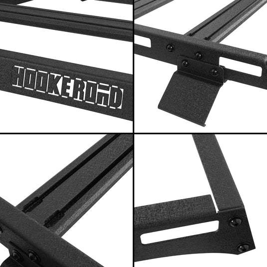 Bronco Discovery Rear Half Roof Rack（ 21-23 Ford 4-Door Hardtop） - HookeRoad BXG.8905-S 14