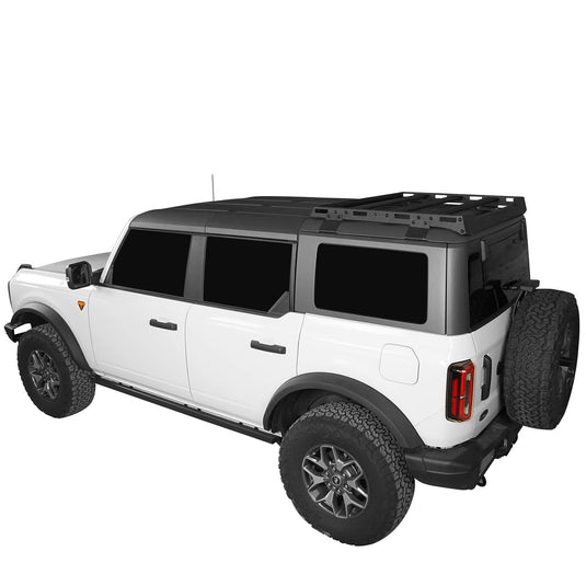 Bronco Discovery Rear Half Roof Rack（ 21-23 Ford 4-Door Hardtop） - HookeRoad BXG.8905-S 2