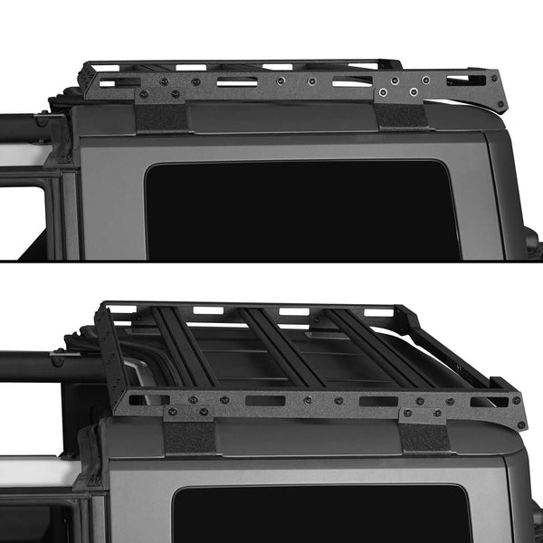 Bronco Half Roof Rack for 2021-2026 Ford 4-Door Hardtop – Hooke