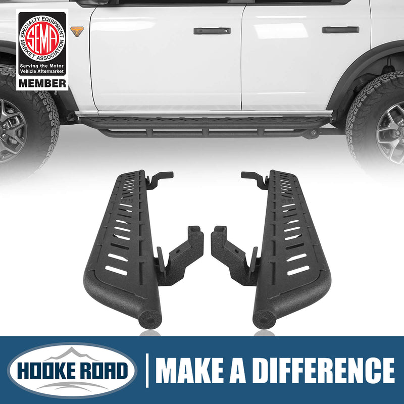 Load image into Gallery viewer, Bronco Nerf Side Step Bars (21-22 Ford) - HookeRoad BXG.8902-S 1
